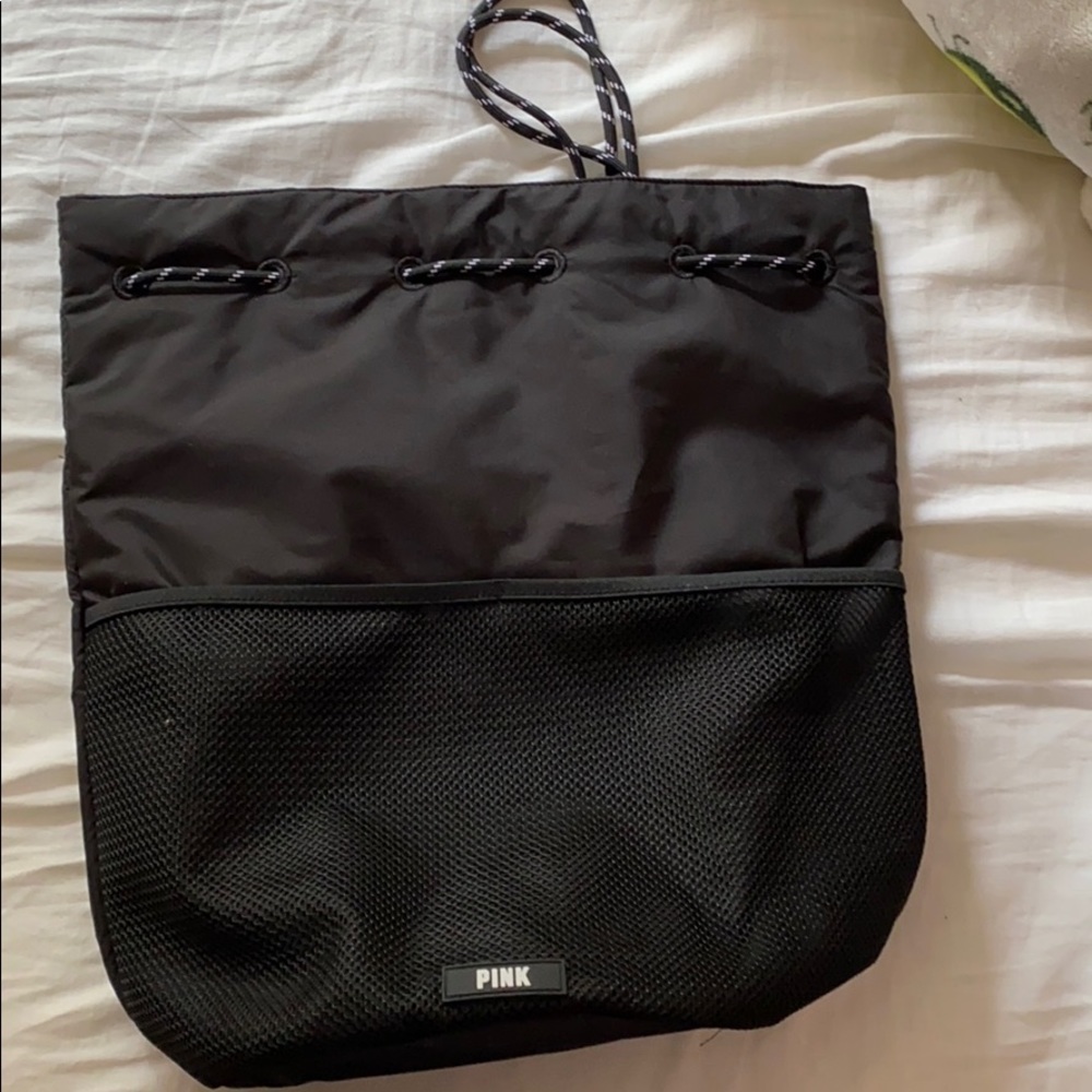 PINK drawstring backpack